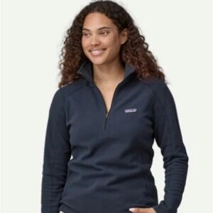 Patagonia Women's Dark Blue Quarter-Zip Pullover